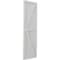 Ekena Millwork Americraft 4-Board Wood 2 Equal Panel Frmd Board-n-Batten Shutters w/Dbl Z-Bar, ARW102BF414X77STH, PR ARW102BF414X77STH - alternate 3